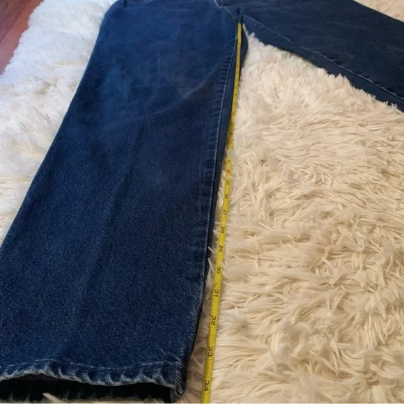 Vintage Rocky Mountain High Waisted Denim Jeans Rockies - Picture 11 of 16